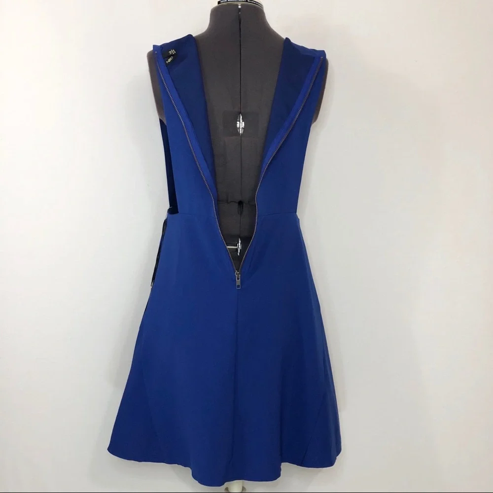 NBD NWT Women’s Sexi Royal Blue Mini‎ Cut Out Dress M